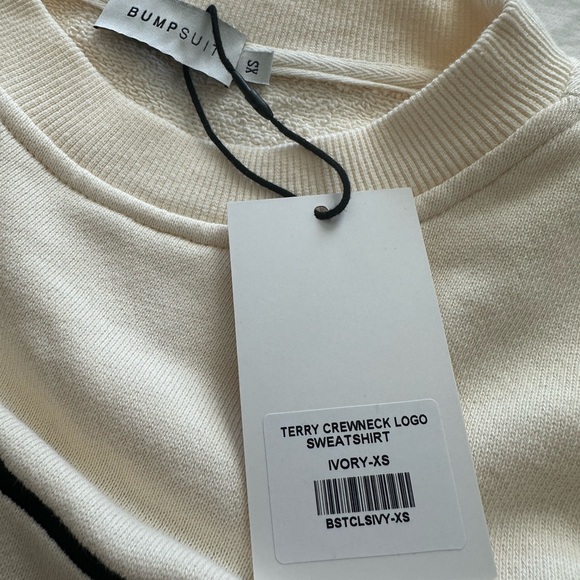 Bumpsuit oversized, cream, crewneck extra small - Picture 3 of 3